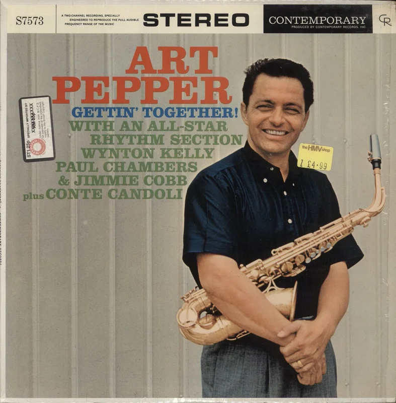Art Pepper Gettin' Together US Vinyl LP
