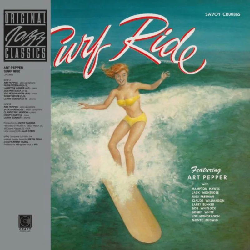 Art Pepper Surf Ride (2025 Craft Recordings reissue)