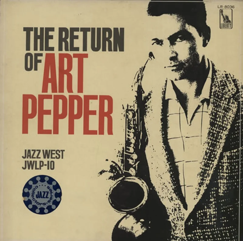 Art Pepper The Return Of Art Pepper - Red Vinyl Japanese Vinyl LP