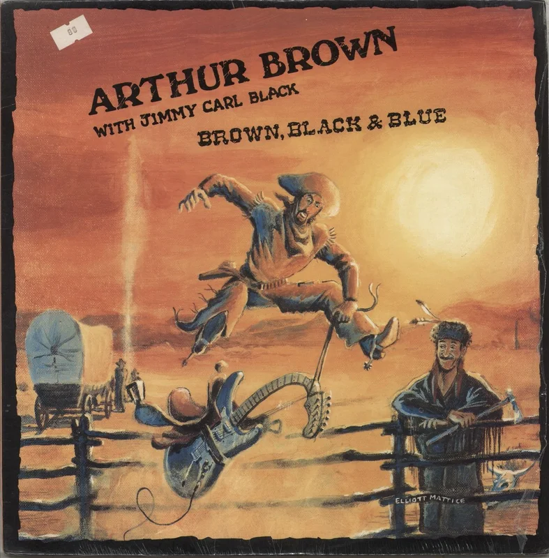 Arthur Brown Brown, Black & Blue US Vinyl LP