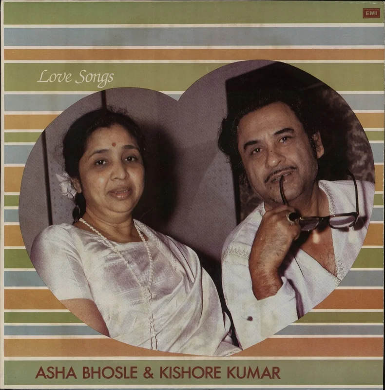 Asha Bhosle Love Songs Indian Vinyl LP