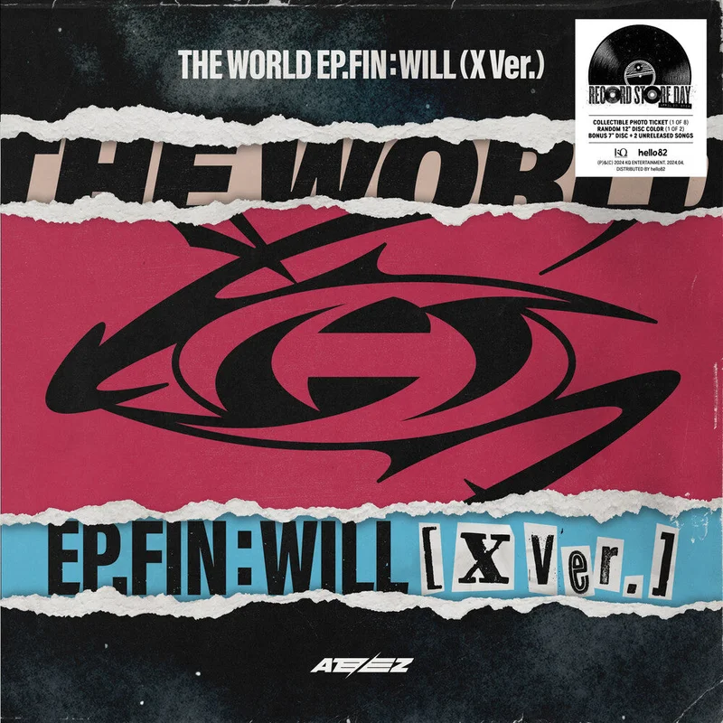Ateez - World Ep.Fin : Will (Rsd) (Gate) [Limited Edition] [Record Store Day]