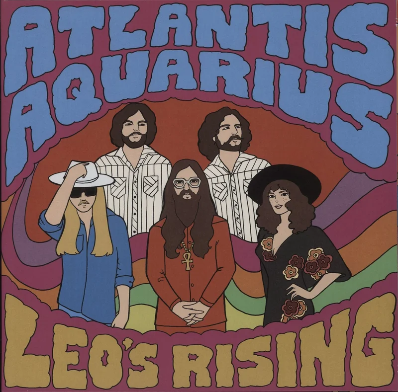 Atlantis Aquarius Leo's Rising - Bloomin' Cactus Wax Mage Vinyl US Vinyl LP