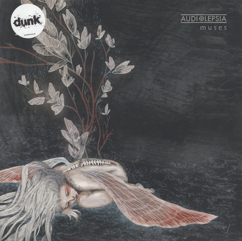 Audiolepsia Muses - White With Blue Splatter Vinyl Belgian Vinyl LP