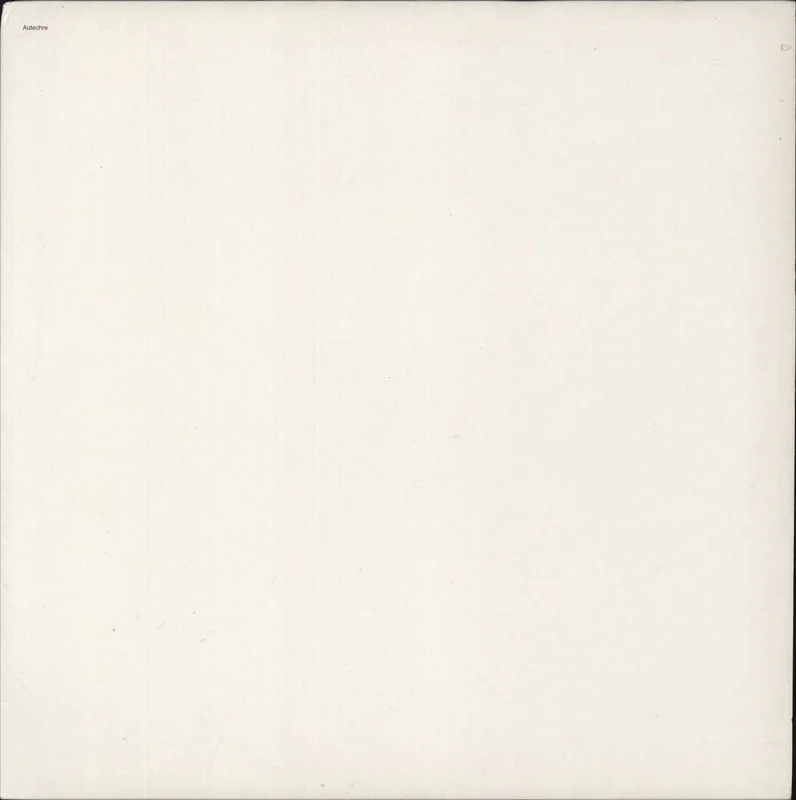 Autechre Peel Session 2 UK 12" vinyl