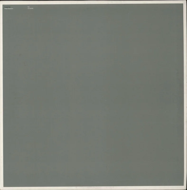 Autechre Peel Sessions UK 12" vinyl
