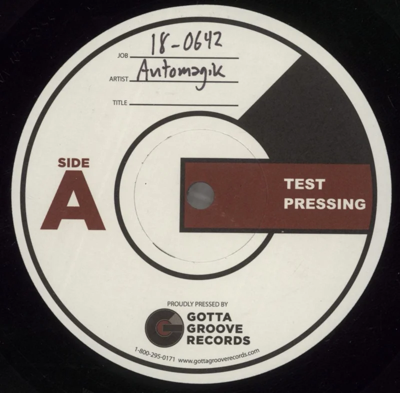 Automagik Goldmine - Test Pressing US Vinyl LP