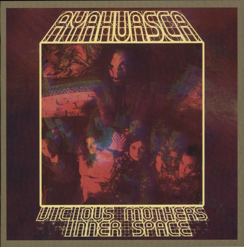 Ayahuasca Vicious Mothers - Red & Violet Vinyl Australian 7" vinyl