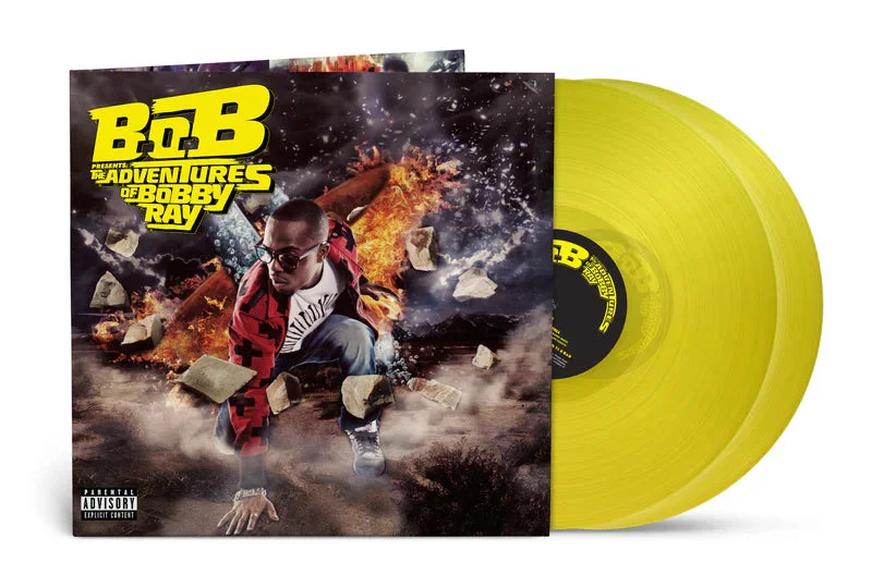 B.o.B - The Adventures of Bobby Ray - Translucent Yellow Vinyl - LP