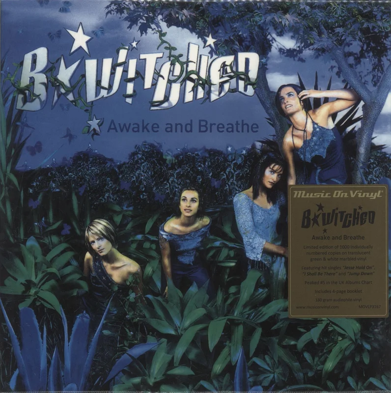 B*Witched Awake And Breathe UK Vinyl LP