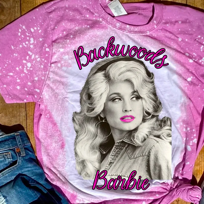 Backwoods Barbie Bleached T-Shirt