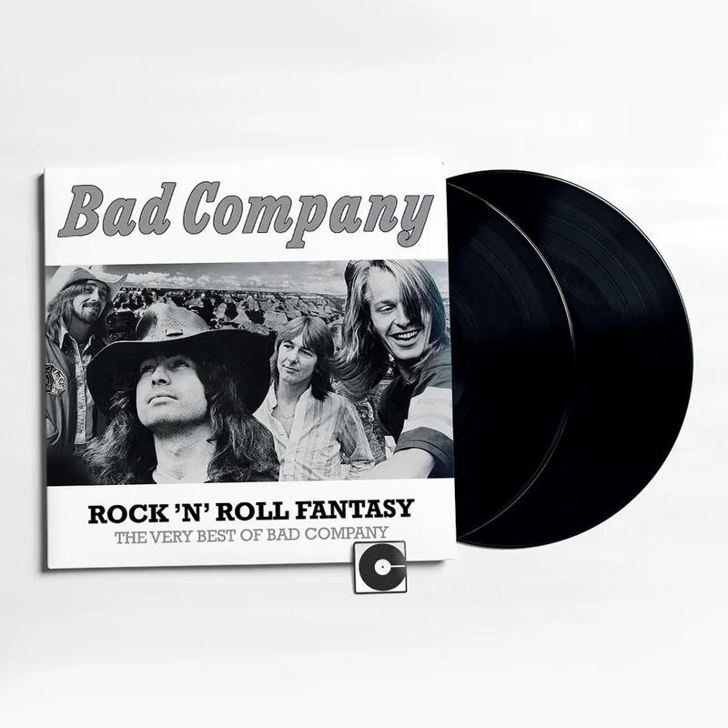 Bad Company - "Rock 'N' Roll Fantasy: The Very Best Of Bad Company" Standard - Black Vinyl