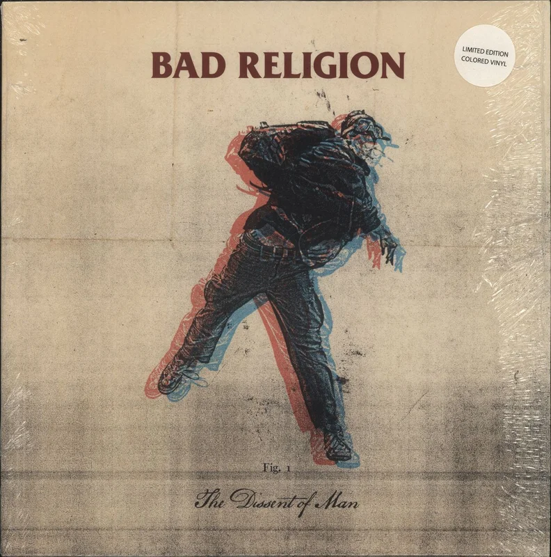 Bad Religion The Dissent of Man - Skull Gold Vinyl US Vinyl LP