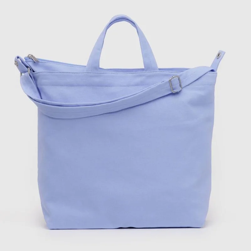 BAGGU French Blue Horizontal Zip Duck Bag