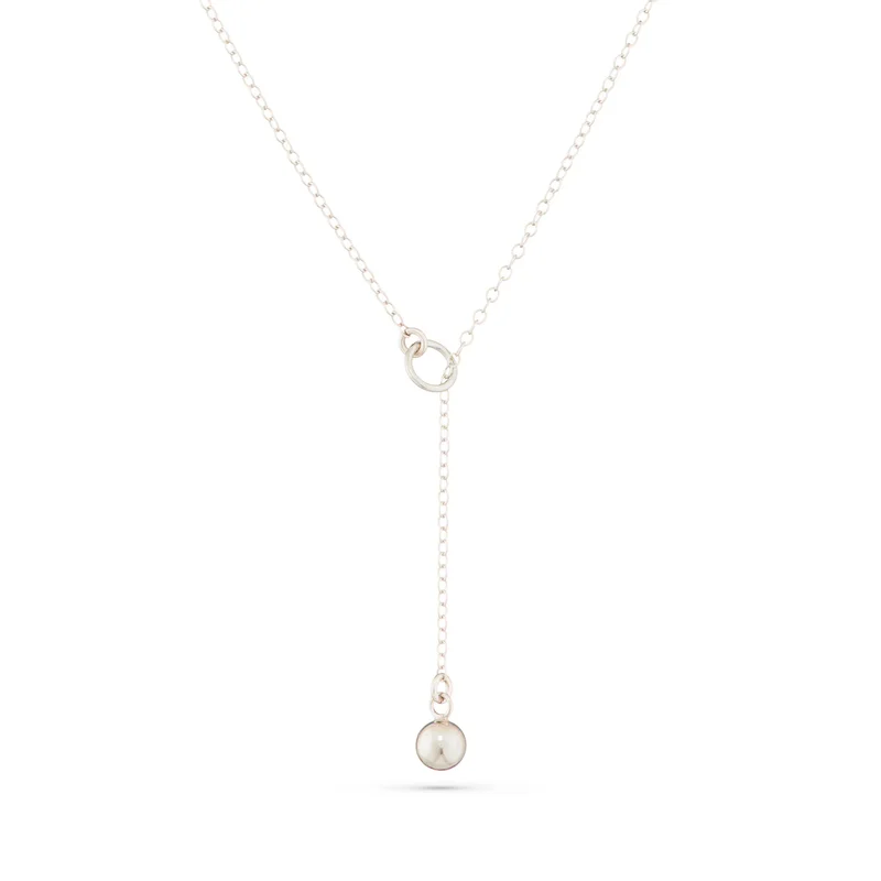 Ballerina Necklace in Silver