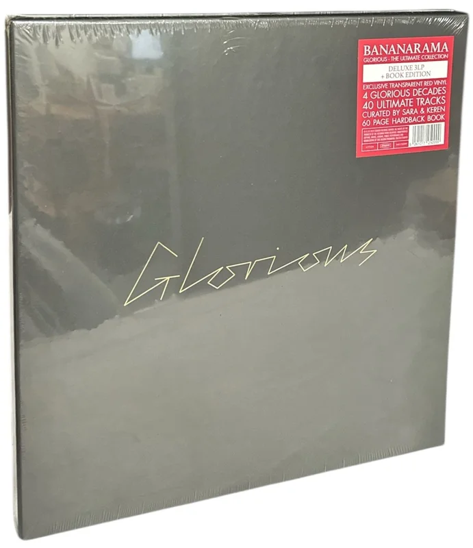 Bananarama Glorious (The Ultimate Collection) - Red Vinyl + Autographed Portrait Print UK Vinyl box set