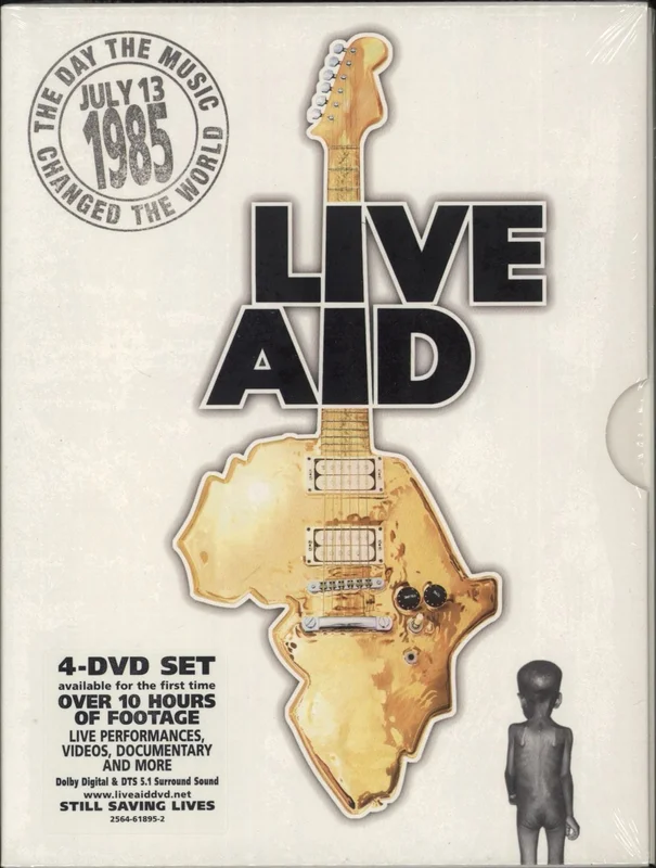 Band Aid Live Aid - Shrink UK DVD