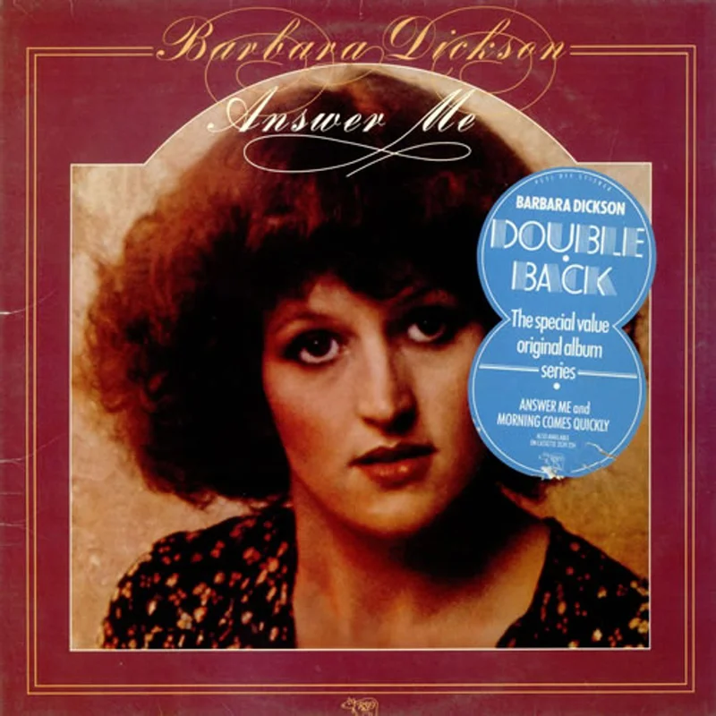 Barbara Dickson Answer Me / Morning Comes Quickly UK 2-LP vinyl set