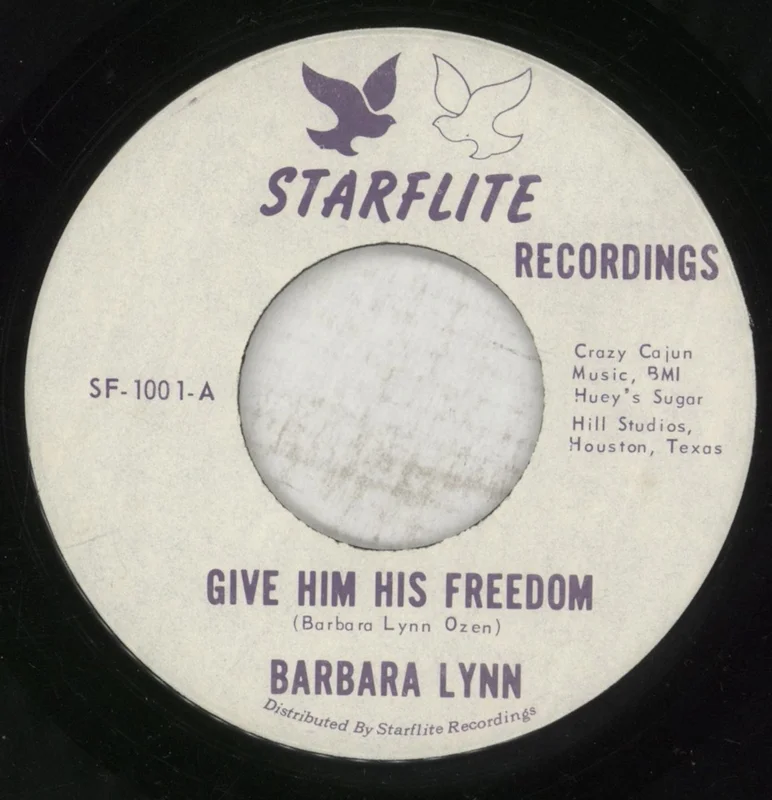 Barbara Lynn Give Him His Freedom / Take Your Time US 7" vinyl
