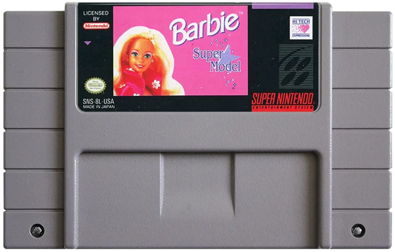 BARBIE SUPER MODEL - SNES