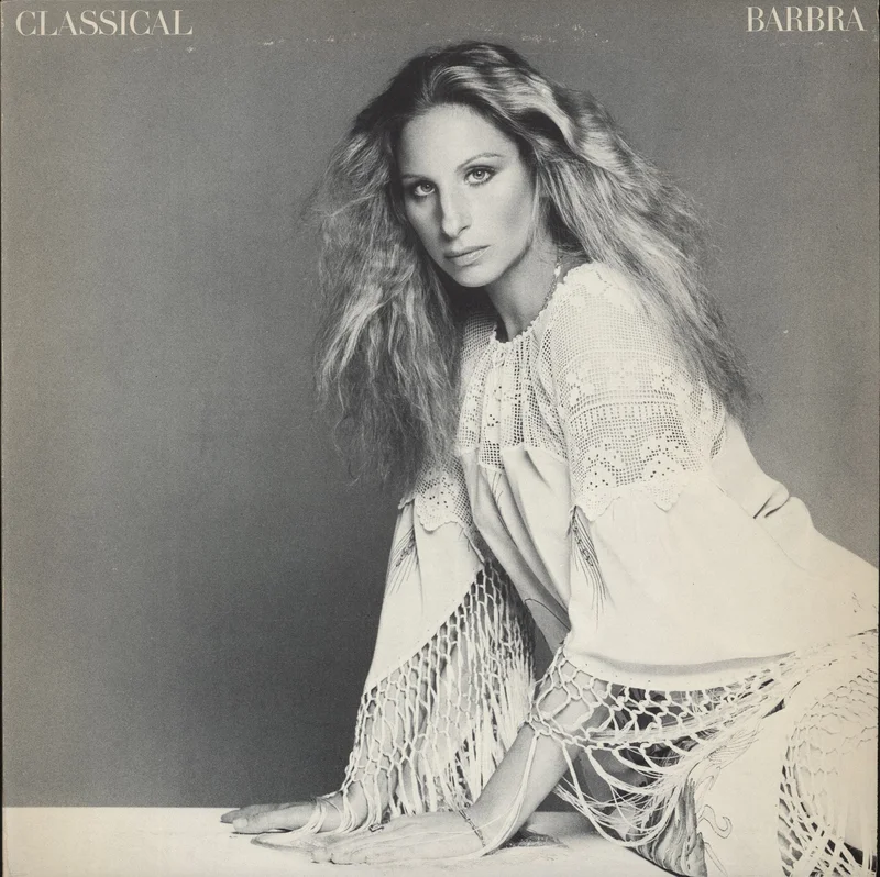Barbra Streisand Classical Barbra + insert Canadian Vinyl LP