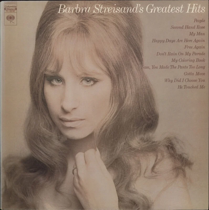 Barbra Streisand Greatest Hits Canadian Vinyl LP
