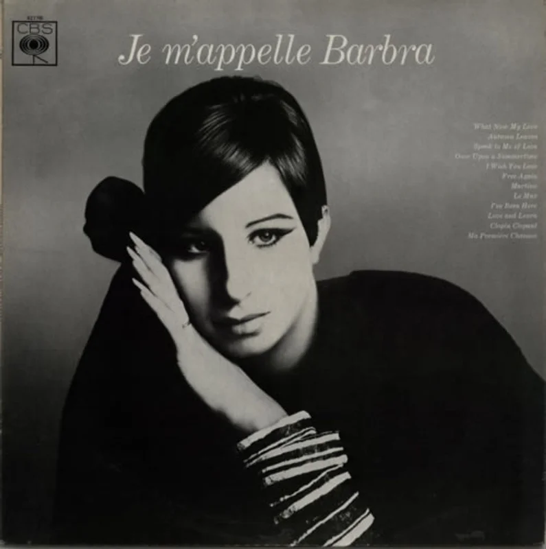 Barbra Streisand Je M'appelle Barbra - 2nd UK Vinyl LP