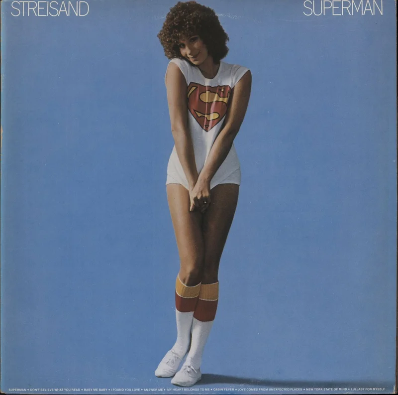 Barbra Streisand Superman Canadian Vinyl LP