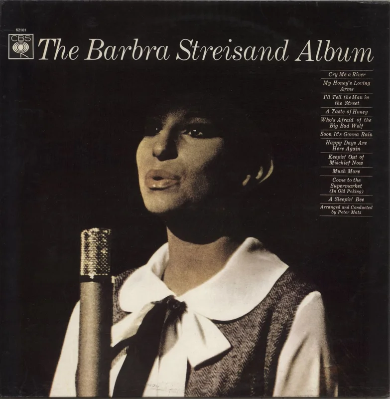 Barbra Streisand The Barbra Streisand Album UK Vinyl LP