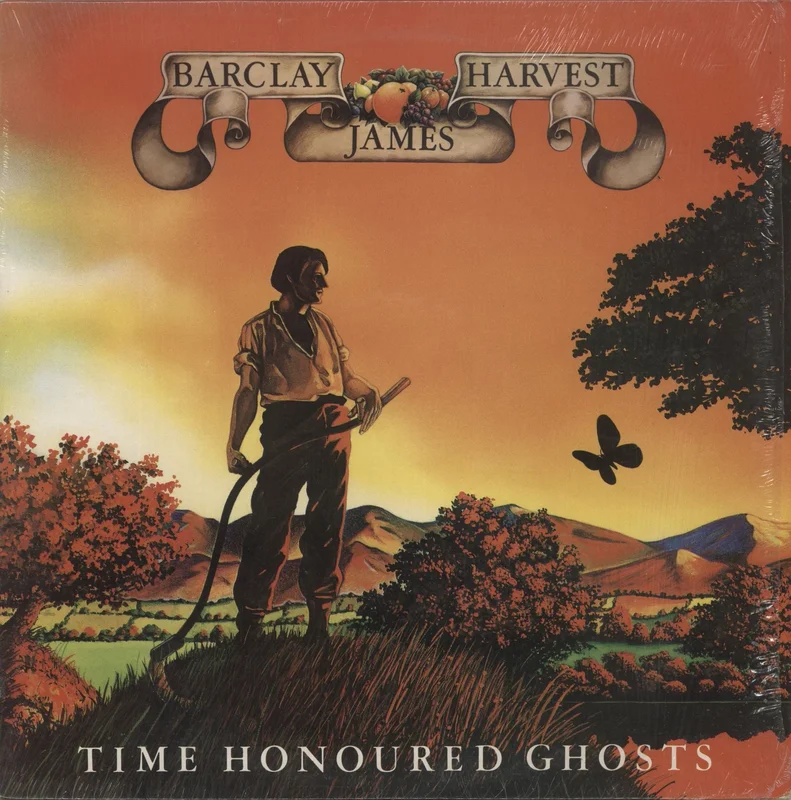Barclay James Harvest Time Honoured Ghosts - Shrink UK Vinyl LP