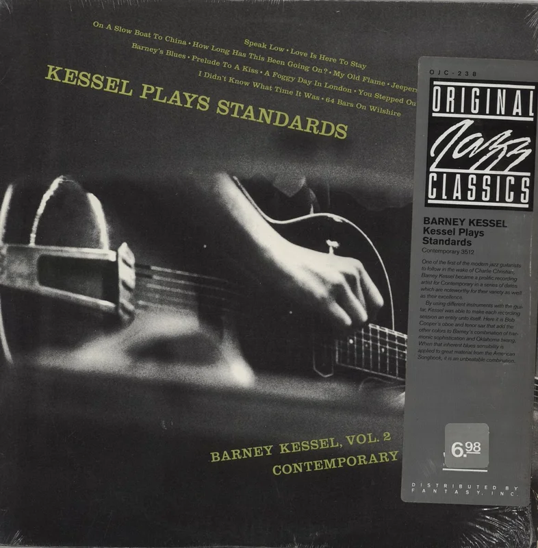 Barney Kessel Kessel Plays Standards US Vinyl LP