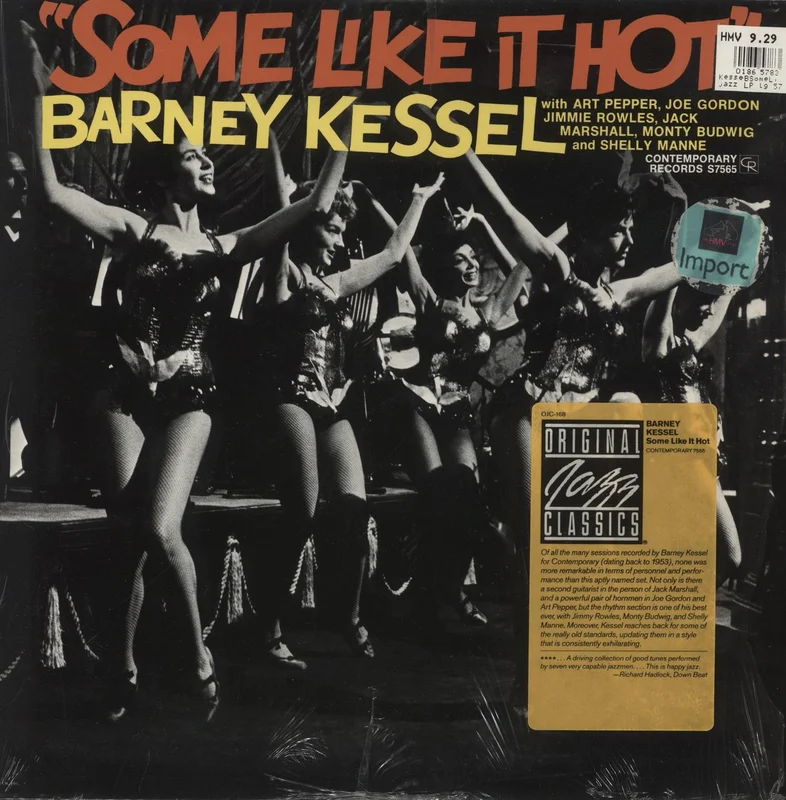 Barney Kessel Some Like It Hot US Vinyl LP
