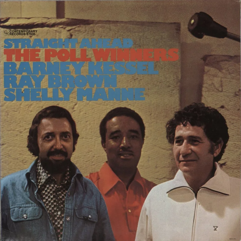 Barney Kessel The Poll Winners: Straight Ahead US Vinyl LP