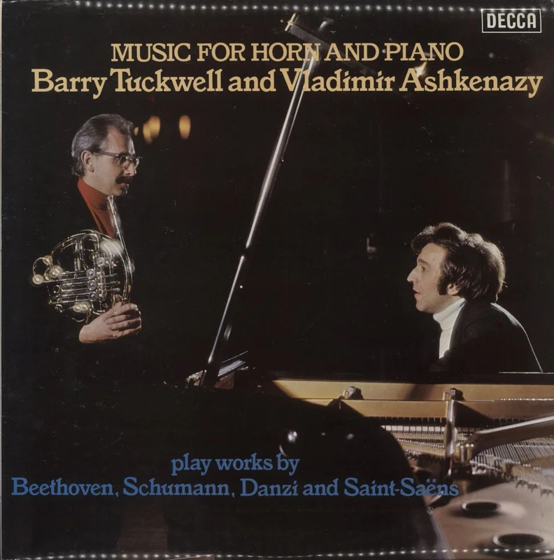 Barry Tuckwell Music For Horn And Piano UK Vinyl LP