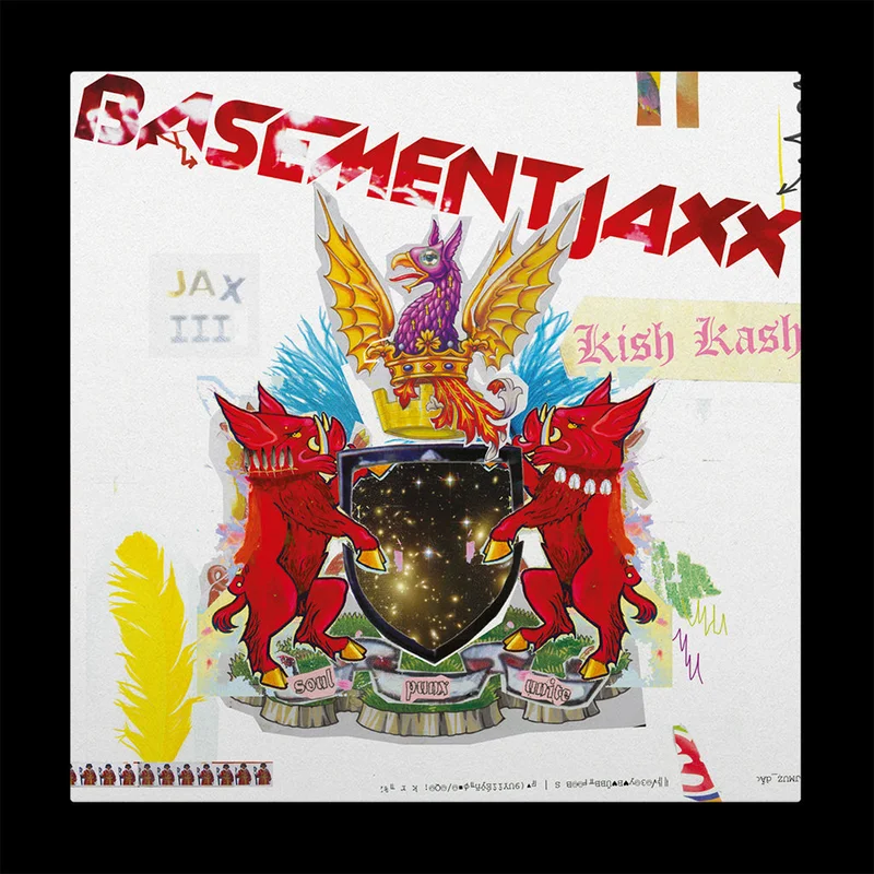 Basement Jaxx Kish Kash (2xLP, Red White vinyl)