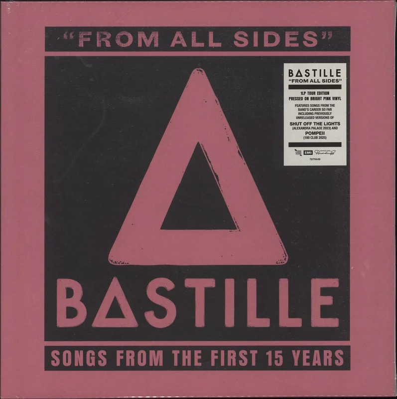 Bastille From All Sides: Songs From The First 15 Years - Pink Vinyl - Sealed UK Vinyl LP