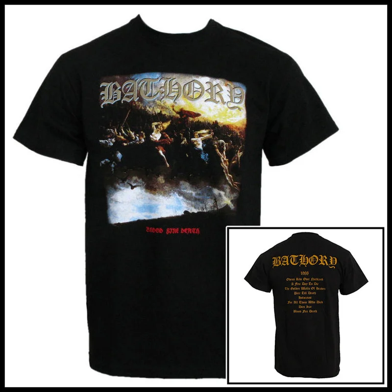 BATHORY: official BLOOD FIRE DEATH shirt