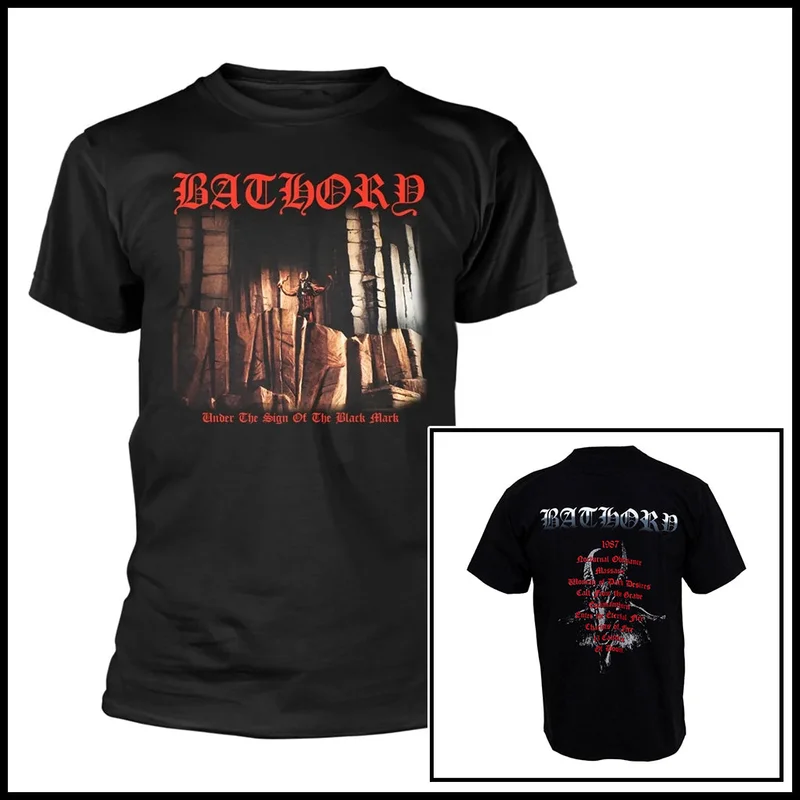 BATHORY: official UNDER THE SIGN OF THE BLACK MARK shirt