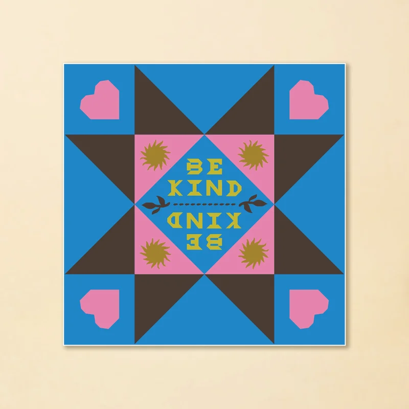 Be Kind Quilt Sticker