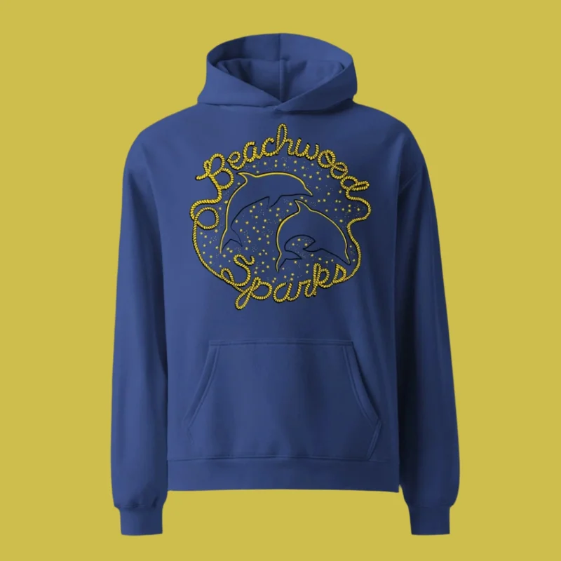 Beachwood Sparks 2024 Summer Tour Unisex Oversized Hoodie Black