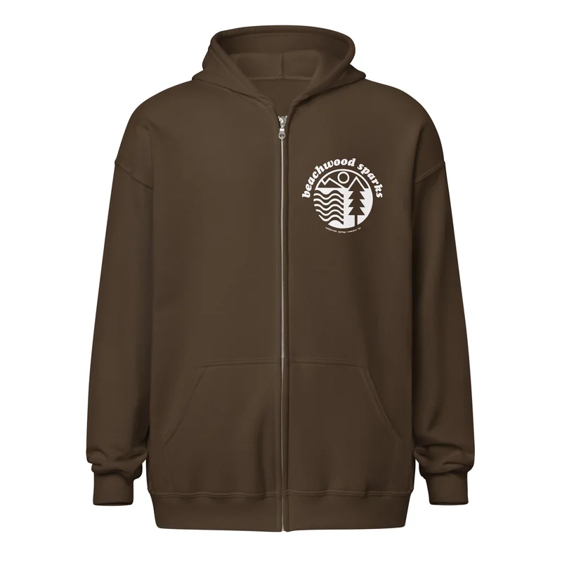 Beachwood Sparks '26 Tour Zip Hoodie Black