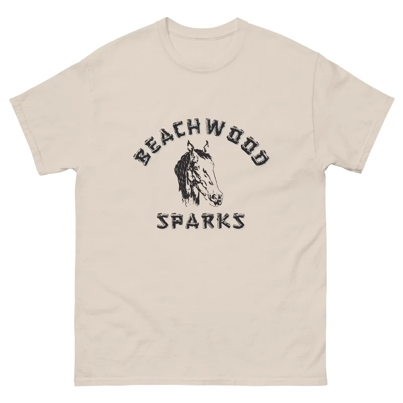 Beachwood Sparks Horsey Repro Unisex Classic Tee Cardinal