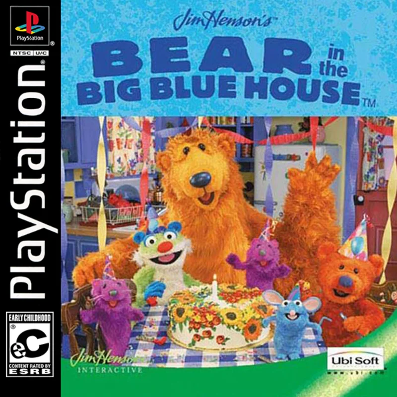 BEAR IN THE BIG BLUE HOUSE - PLAYSTATION