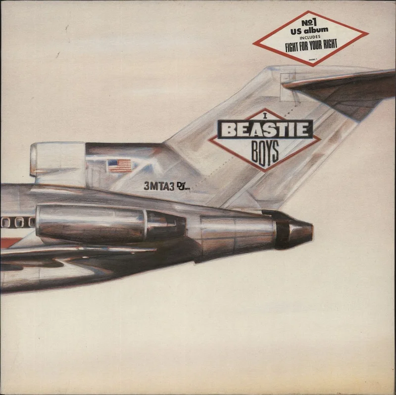 Beastie Boys Licensed To Ill - Hype-Sticker Dutch Vinyl LP
