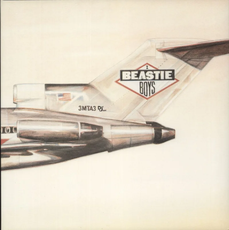 Beastie Boys Licensed To Ill - Maroon Opaque Vinyl UK Vinyl LP