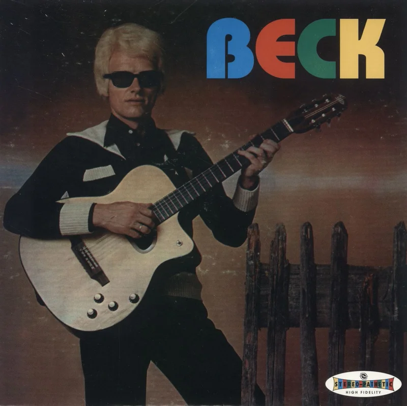 Beck Steve Threw Up - Salmon Pink Vinyl US 7" vinyl