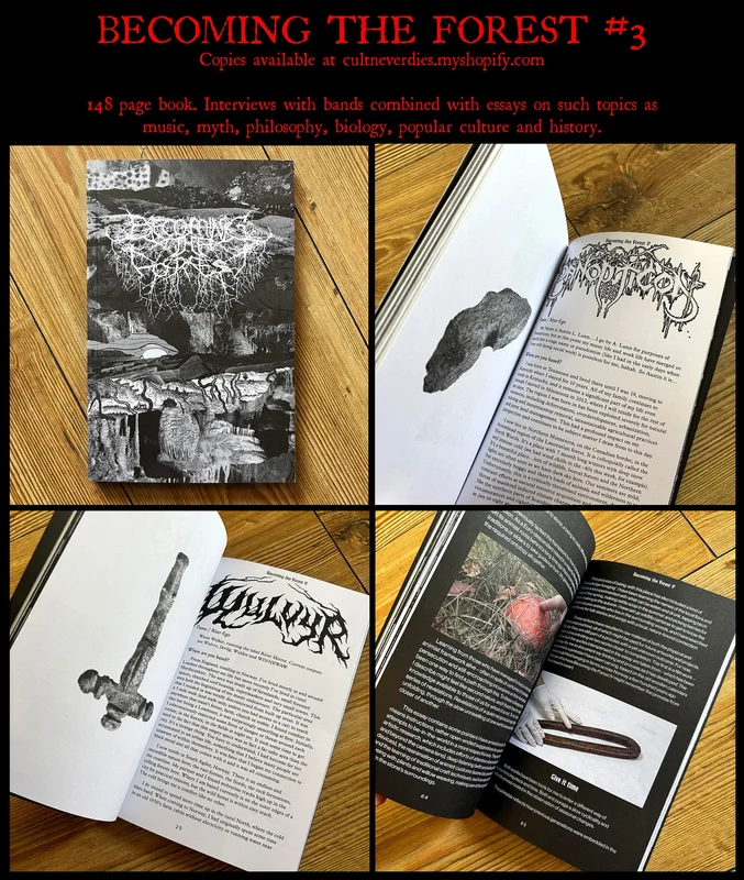 BECOMING THE FOREST 5 book (black metal / nature / culture)