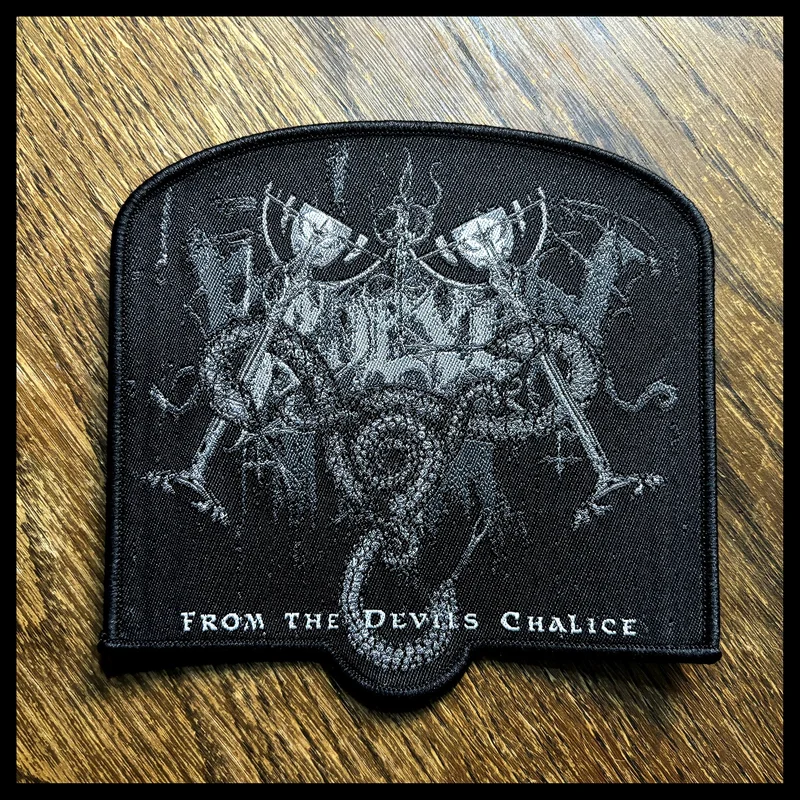 BEHEXEN: official deluxe/limited DEVIL'S CHALICE large patch (limited edition)