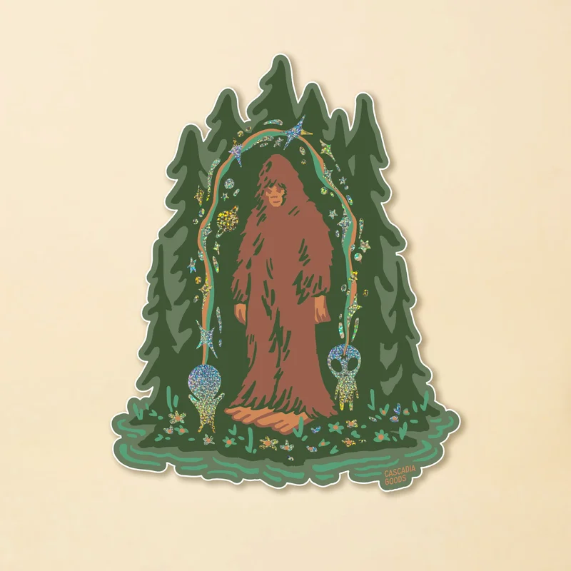 Believe Bigfoot Sticker