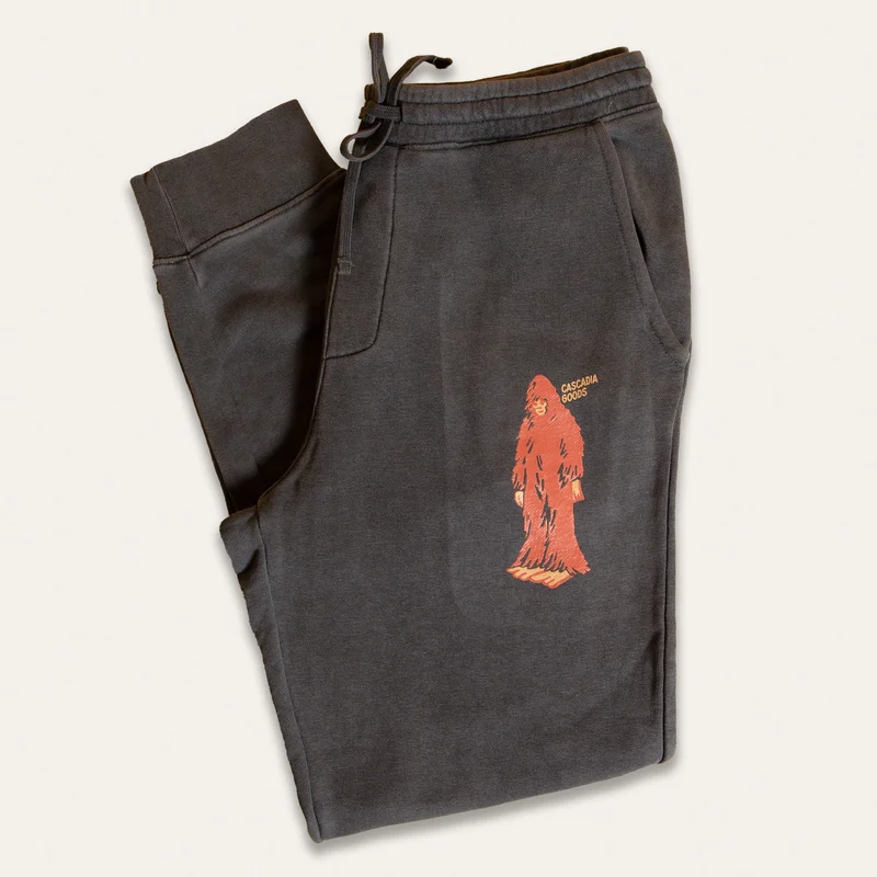 Believe Bigfoot Sweatpants (Black)